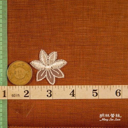 花朵蕾絲-歐式古典華麗睫毛花朵花片-長約4公分-單朵
