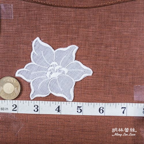 花朵蕾絲-歐式古典簡約花朵花片-長約9公分