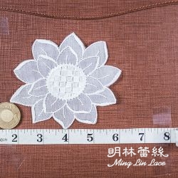 花朵蕾絲-法式浪漫自然太陽花花片-長約11.5公分