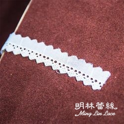 棉布蕾絲-法式浪漫簡約滾縷空圖騰花邊-寬約1.5公分