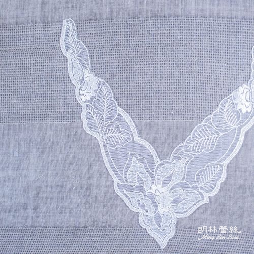 蕾絲胸花領片-法式浪漫自然花朵葉子胸花領片-內圍40公分-外圍53公分-單片